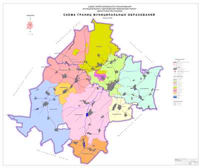 Карта сарапульского района удмуртия с деревнями